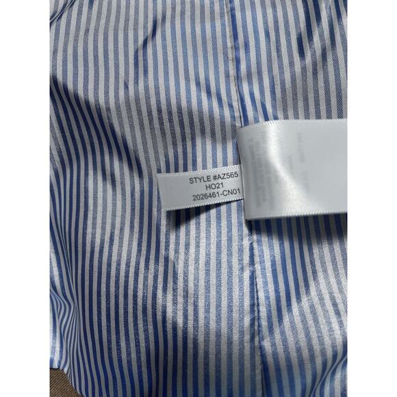 J. Crew Schoolboy Tan Blazer Jacket Wool Blend Womens Size 6 Gold Buttons Pocket - Picture 10 of 13